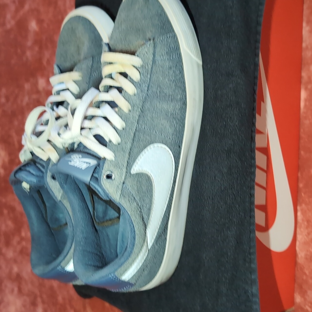 Blue Suede Nike SB- Size: 10.0